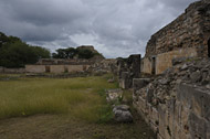 Ah Canul Group Palace at Oxkintok Mayan Ruins - oxkintok mayan ruins,oxkintok mayan temple,mayan temple pictures,mayan ruins photos